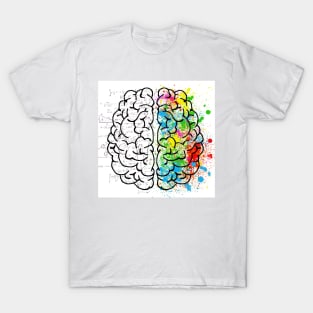 Artistic And Logical Brain T-Shirt